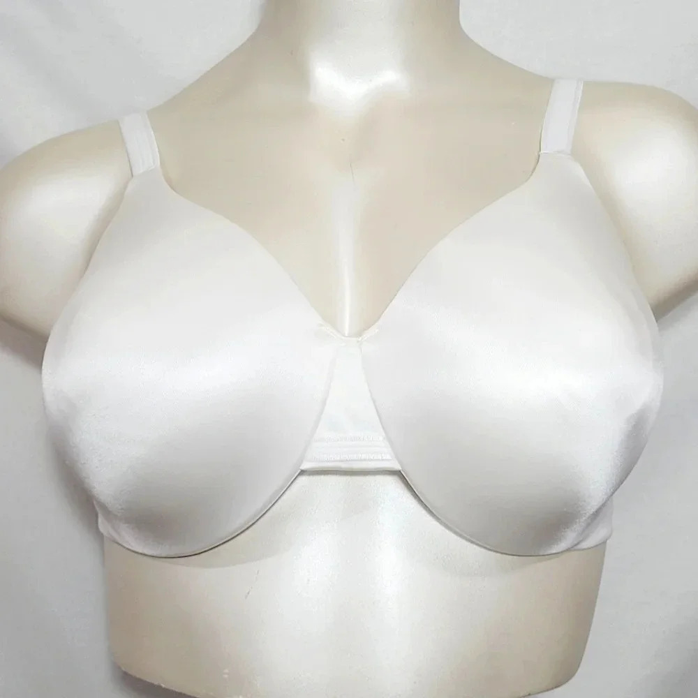 42DD Bali 3W11 One Smooth U Smoothing & Concealing Underwire Bra White NWT